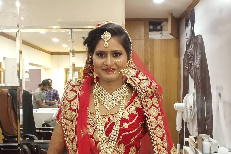 Bridal look