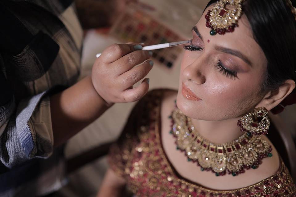 Bridal look