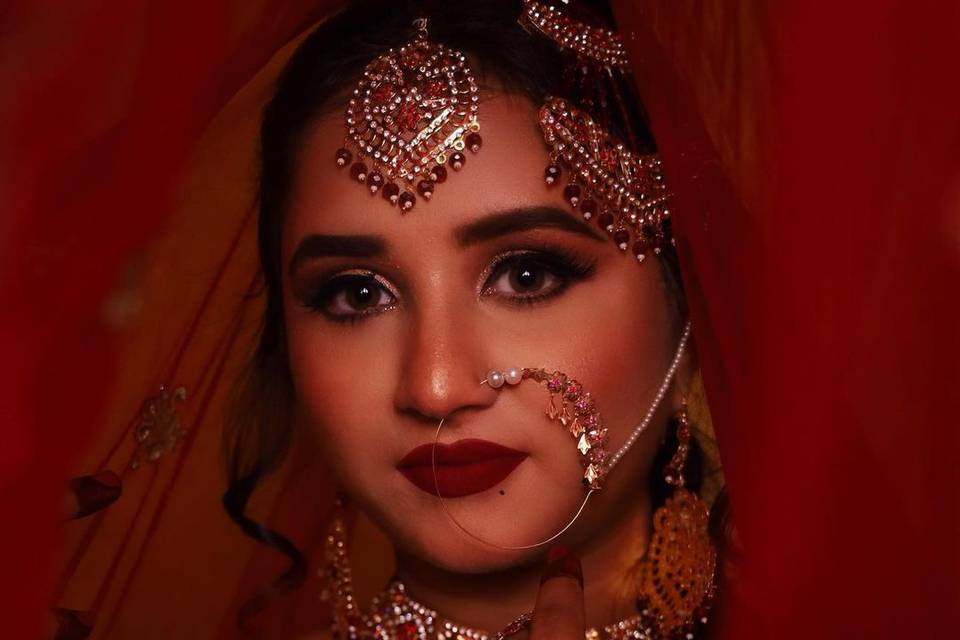 Bridal makeup