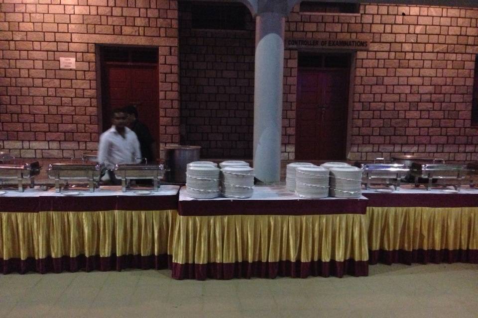 Catering for events