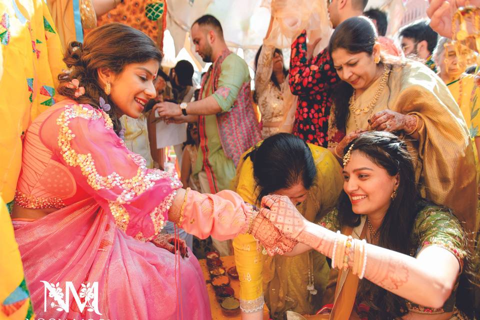 Haldi at Shahpura house