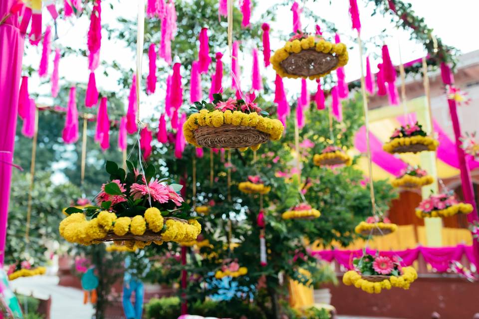 Mehendi decor