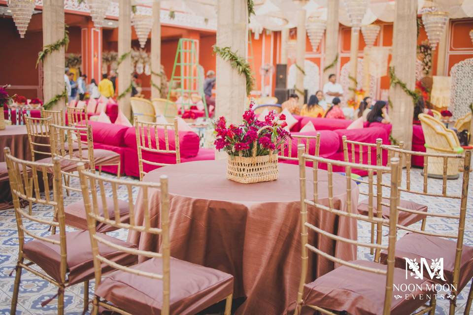 Anuja & Shaurya, Mehendi, ITC