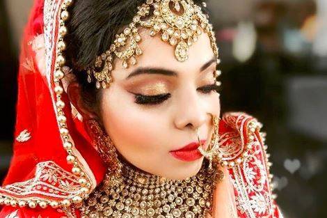 Bridal makeup