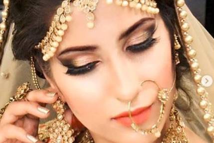 Bridal makeup