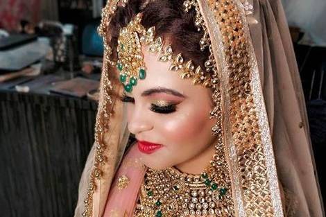 Bridal makeup