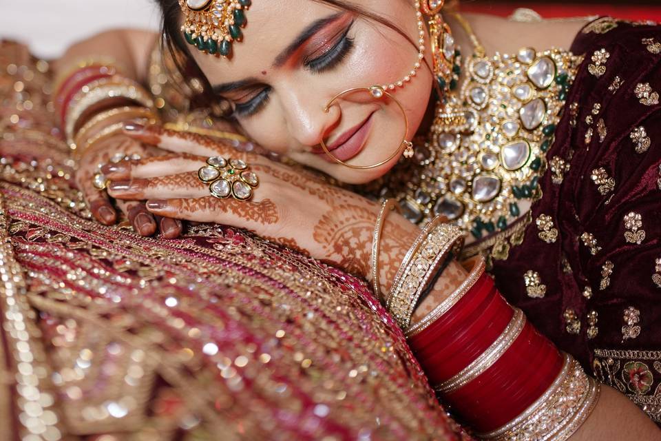 Bridal makeup