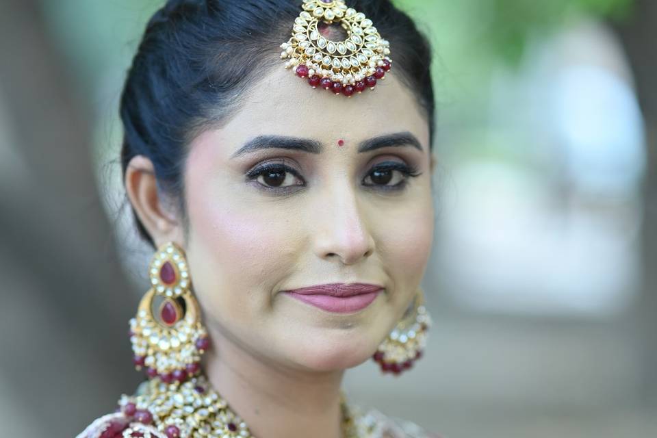 Bridal makeup