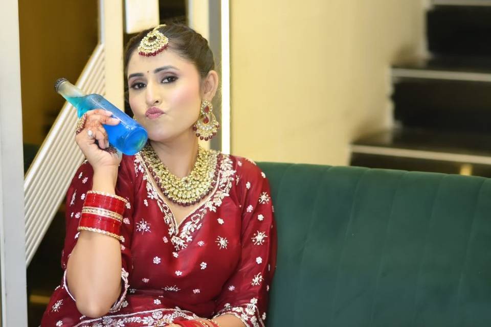 Bridal makeup