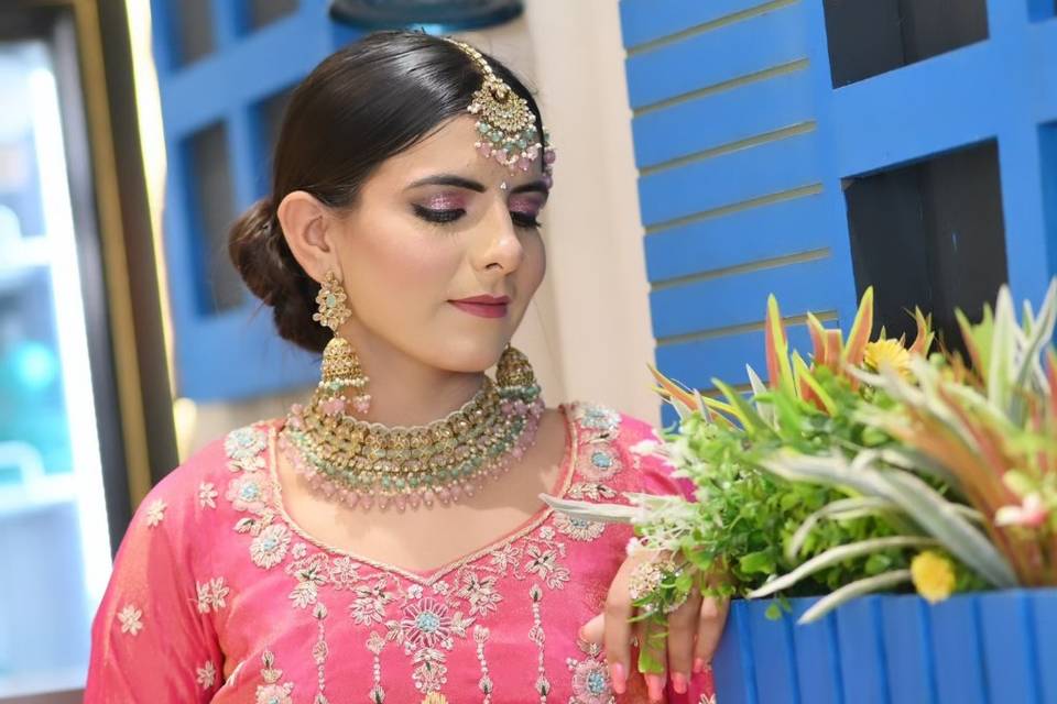 Bridal makeup