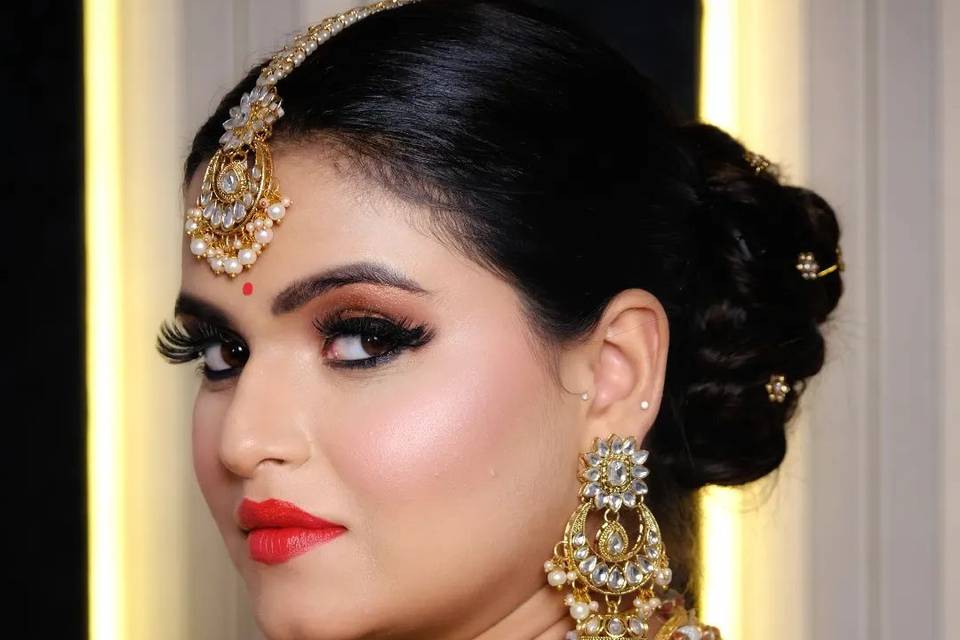 Bridal makeup