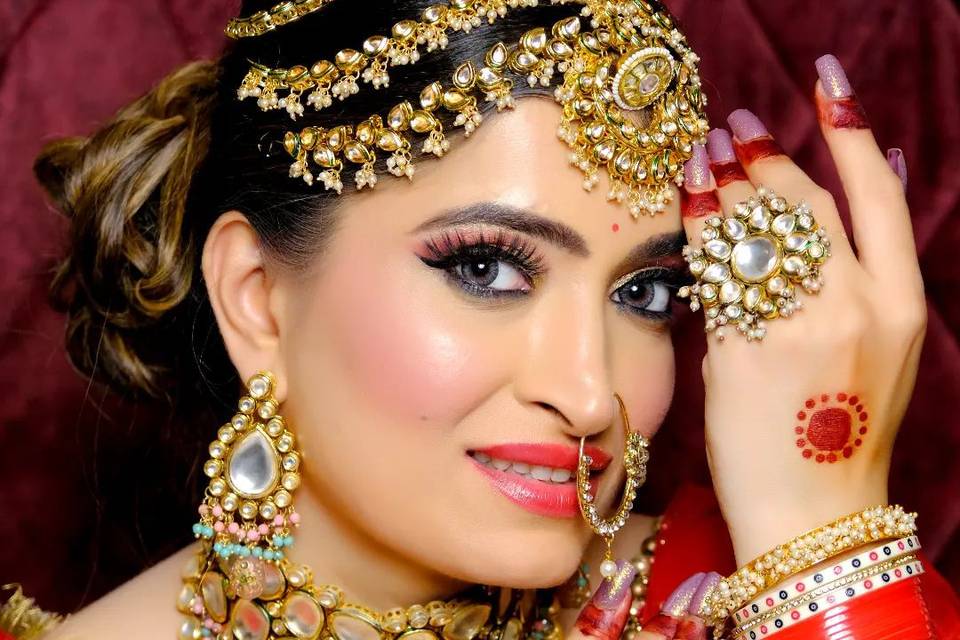 Bridal makeup