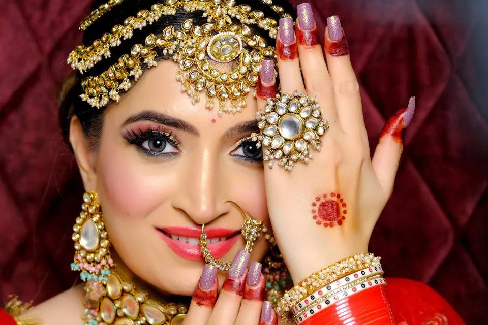 Bridal makeup