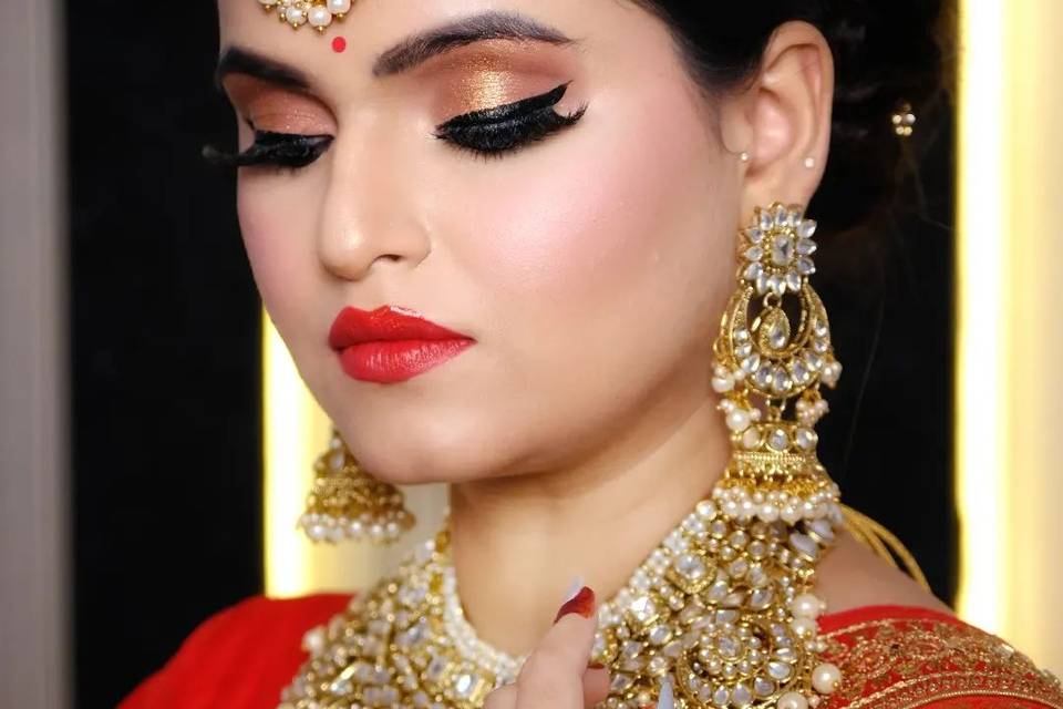 Bridal makeup