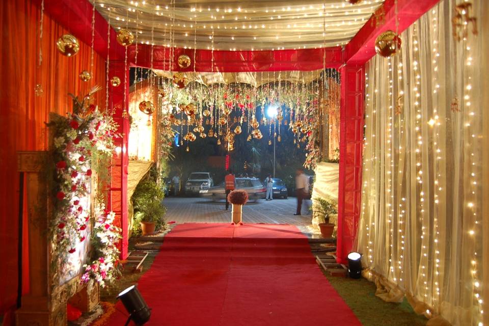 Entrance decor