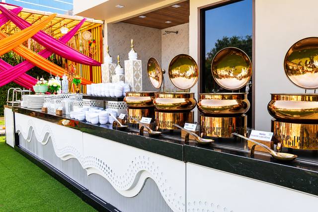 Catering setup