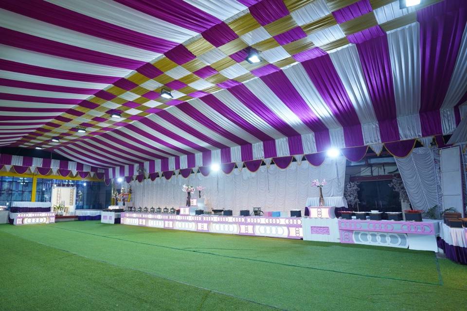 Catering setup