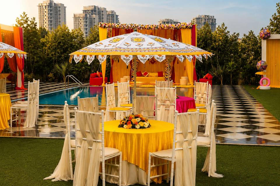 Mehandi Ceremony Decor