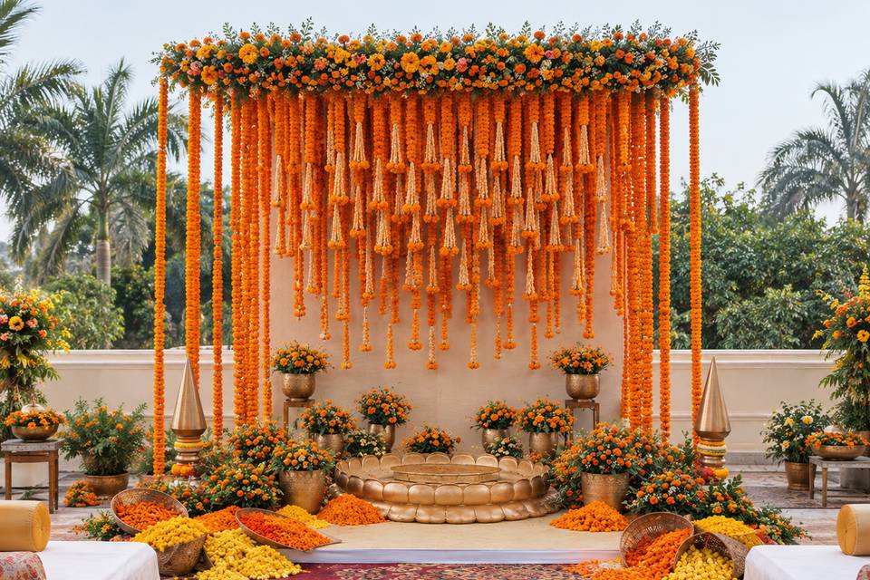 Mehandi decor