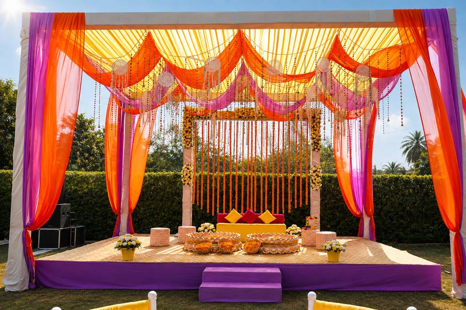 Mehandi Ceremony Decor