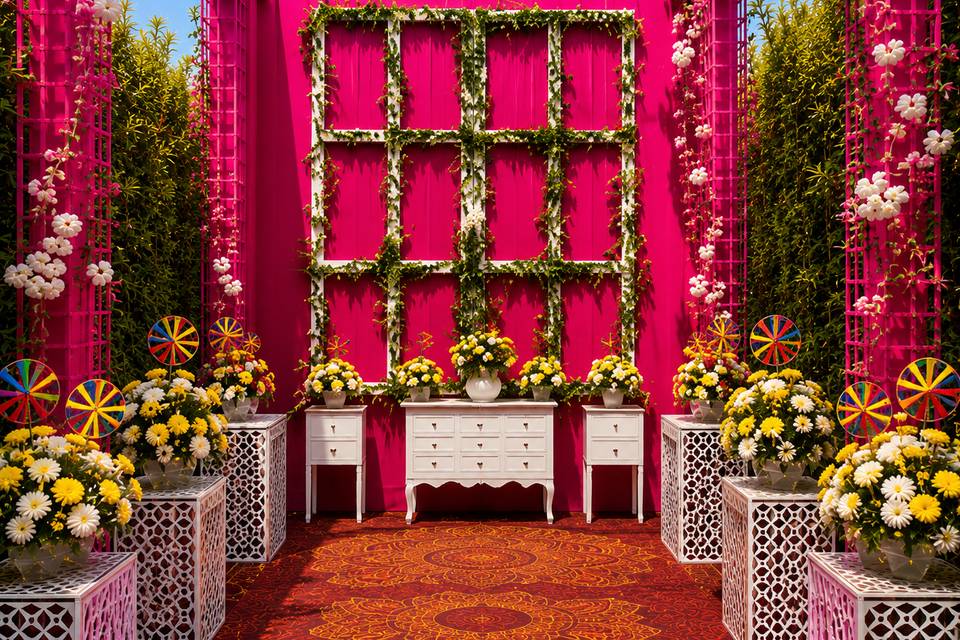 Mehandi Ceremony Decor