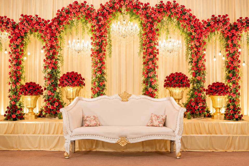 Wedding stage decor