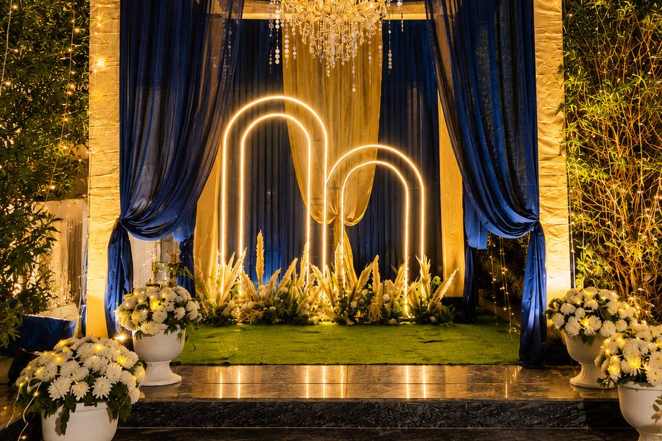 Sangeet Ceremony EntranceDecor