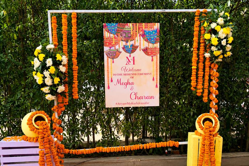 Mehandi Function Decor