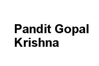 Pandit Gopal Krishna