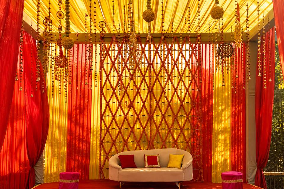 Mehandi Decor Stage