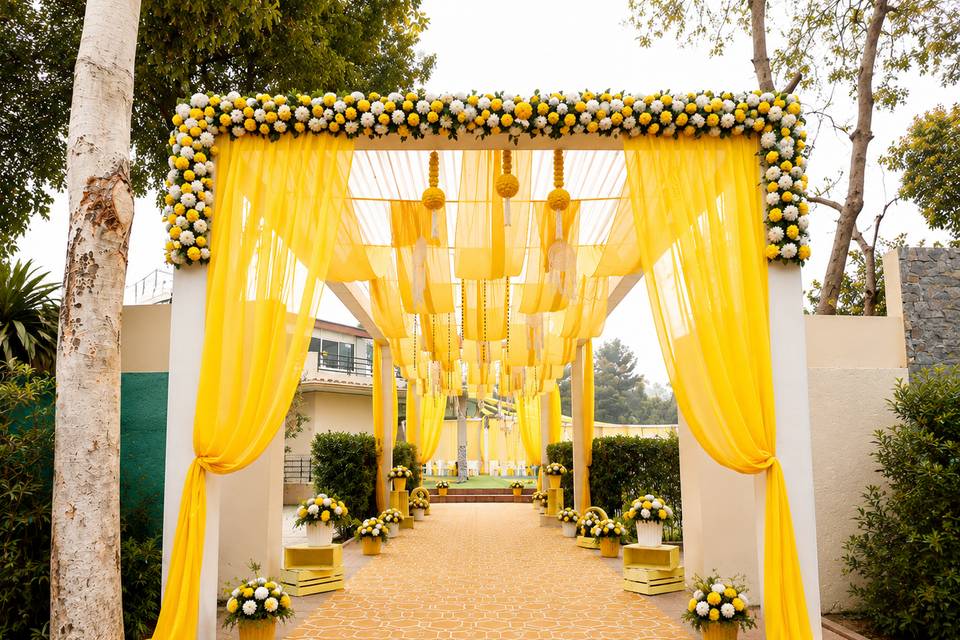 Haldi decor