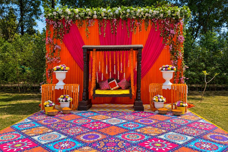 Haldi decor