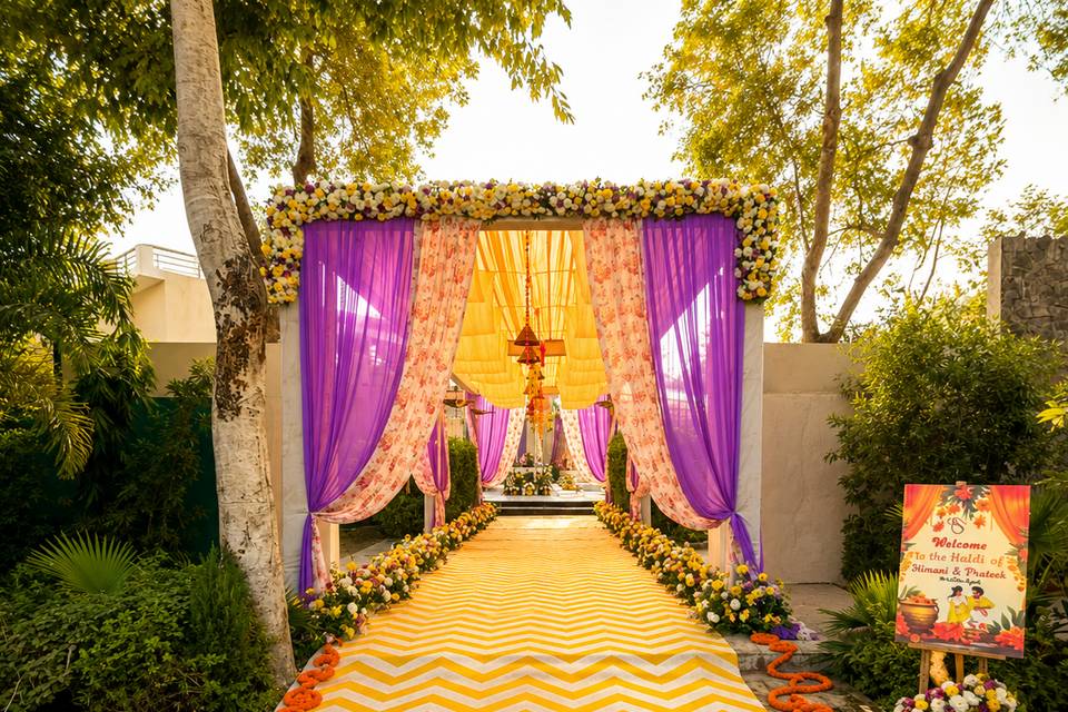 Mehendi Ceremony Decor