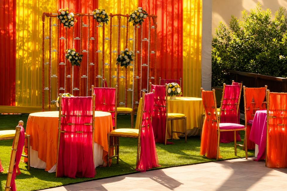 Haldi decor