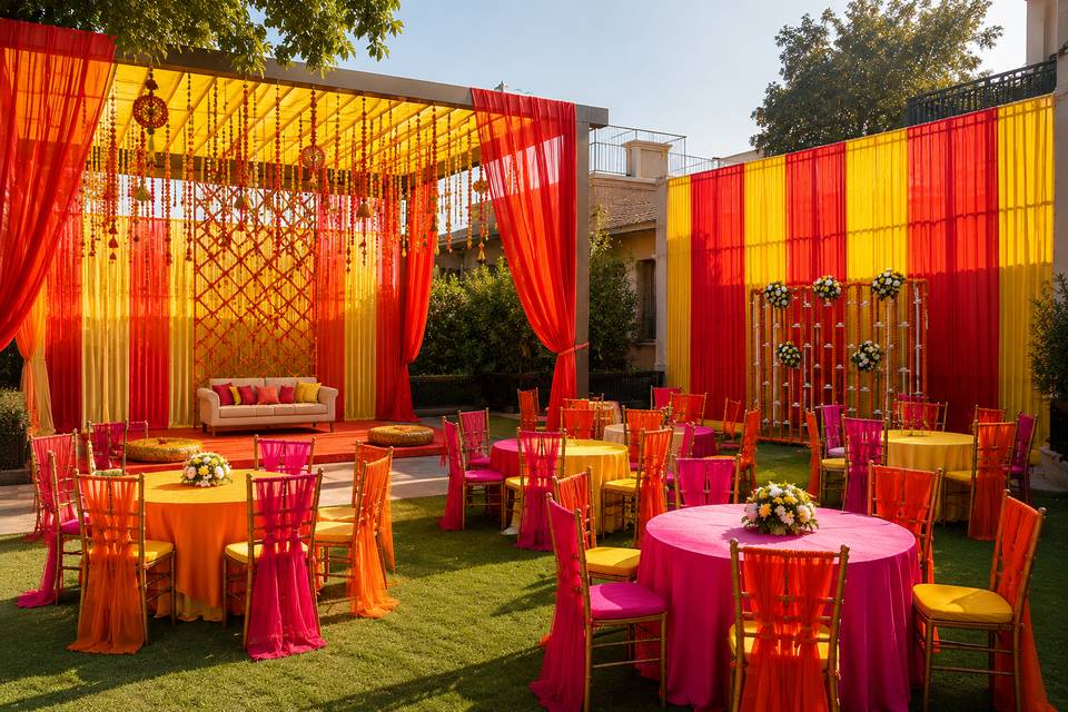 Haldi decor