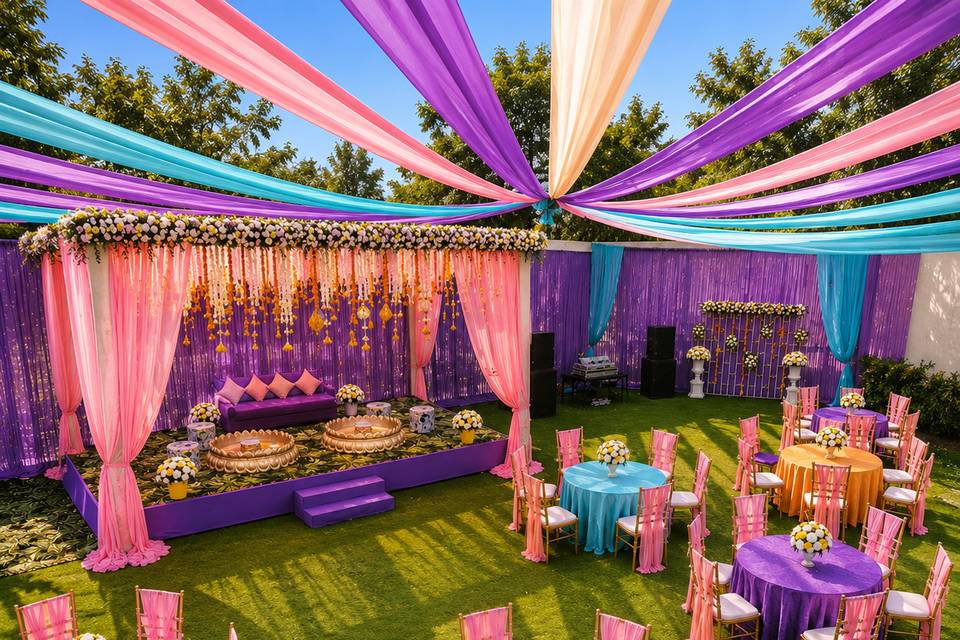 Haldi decor