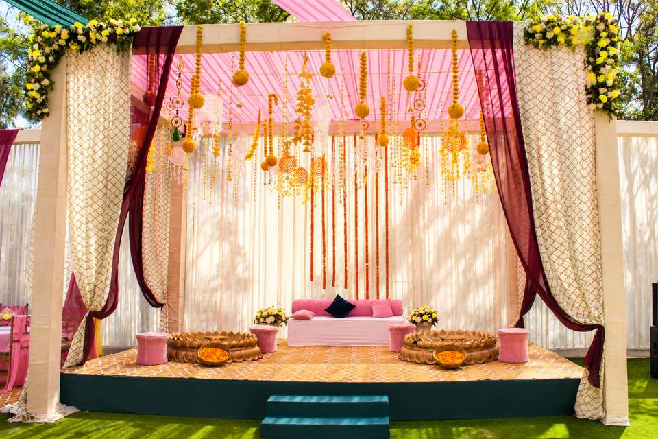 Haldi decor
