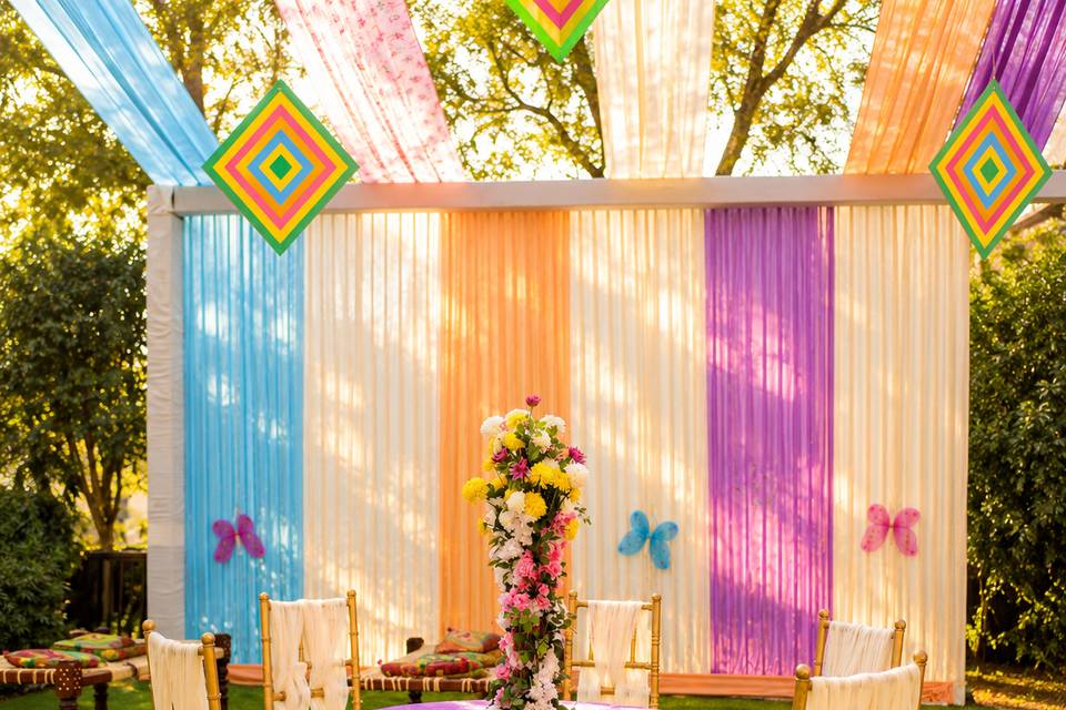 Haldi decor