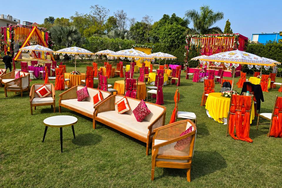 Haldi decor