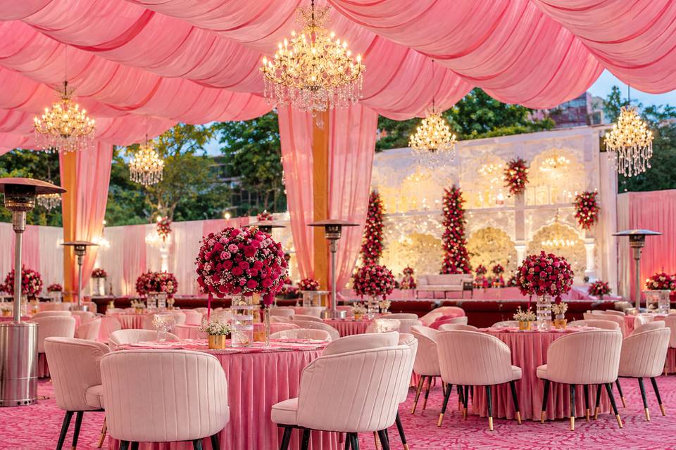 Wedding decor Lounge