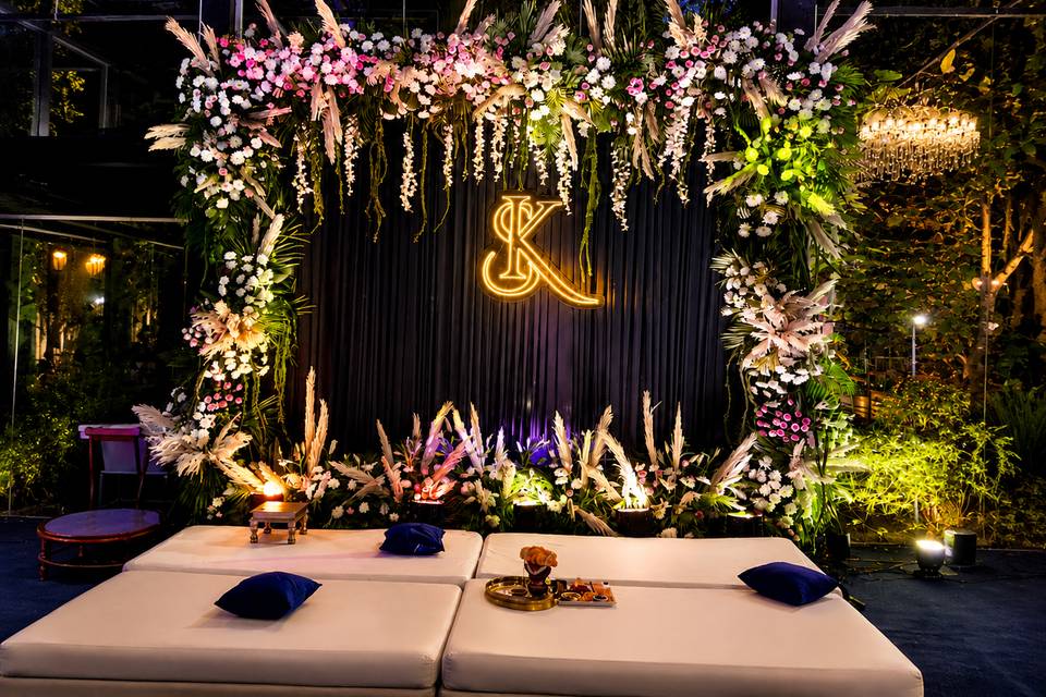 Wedding décor ForestDestinaton
