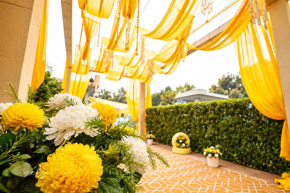 Haldi Function Decor