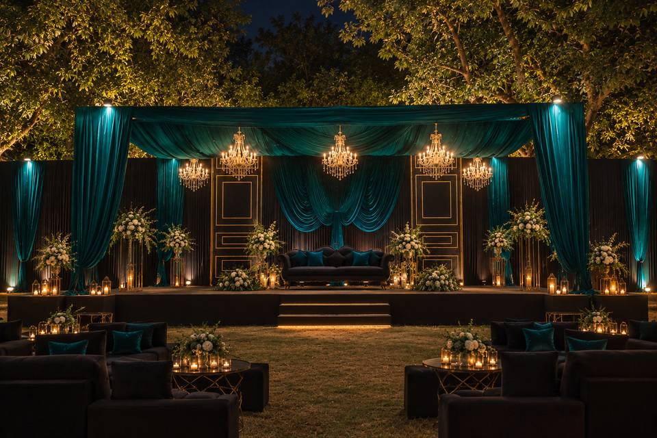 Wedding stage Decoration
