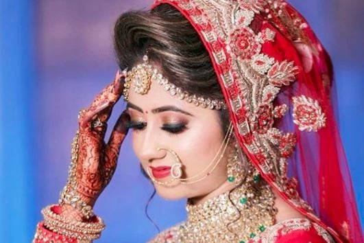 Bridal makeup