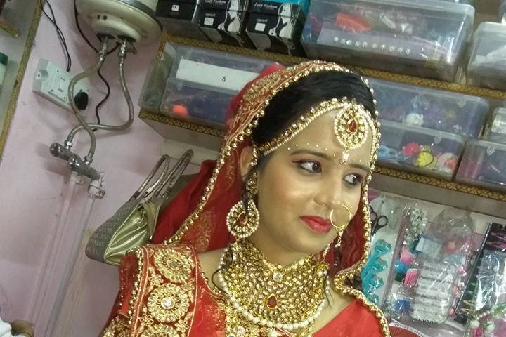 Bridal makeup