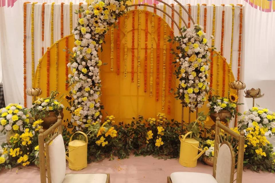 Haldi decor