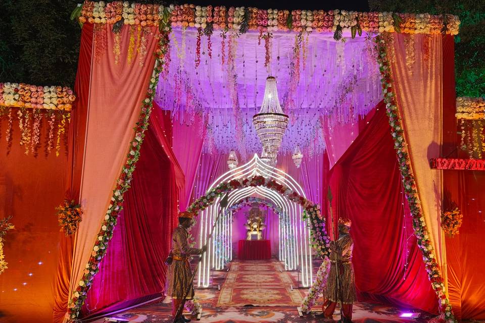 Entrance decor