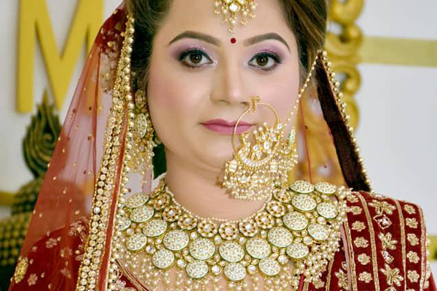 Bridal makeup