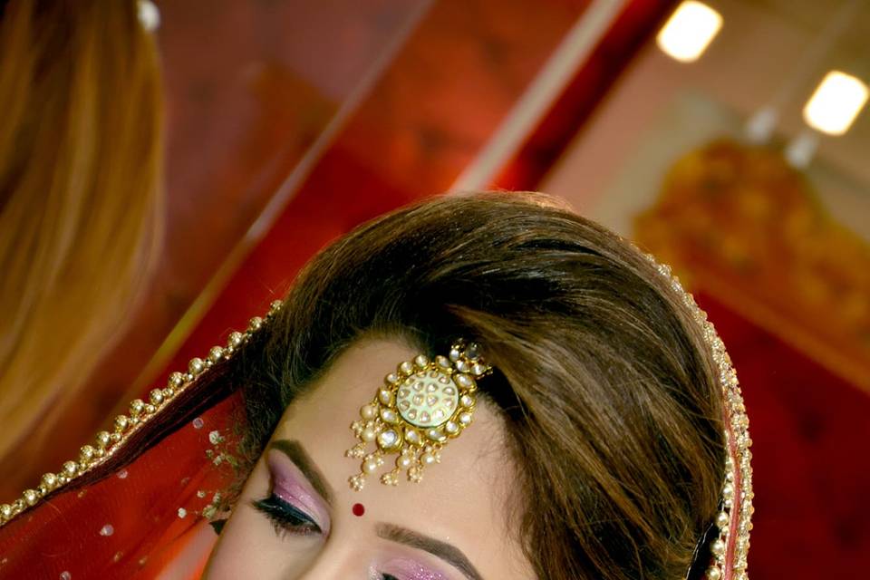 Bridal makeup