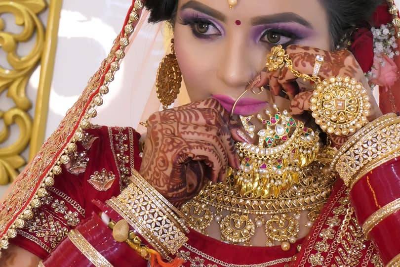 Bridal makeup